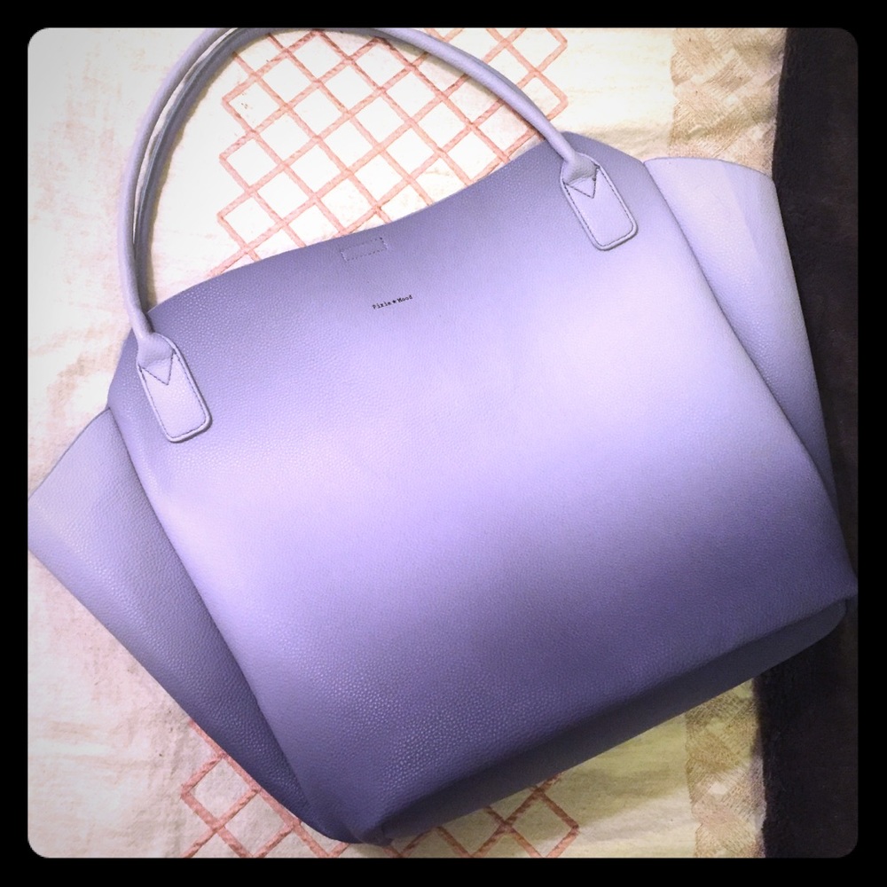 Pixie and Mood large purple ombré bag